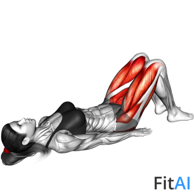 Glute Bridge Hip Abduction