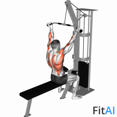 Cable Underhand Pulldown