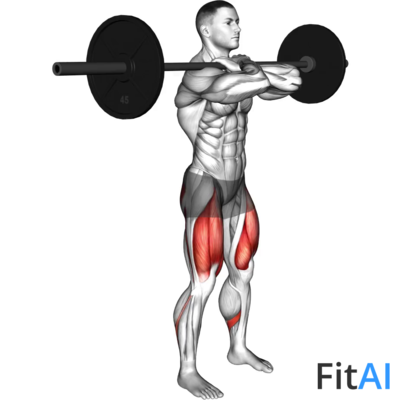 Barbell Front Squat