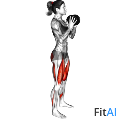 Dumbbell Pause Squat