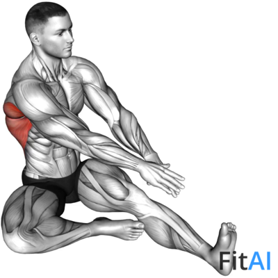 Sitting Side Reach Stretch