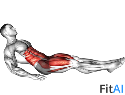 Seated In-Out Leg Raise on Floor