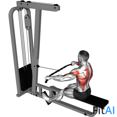 Cable Seated Wide-grip Row