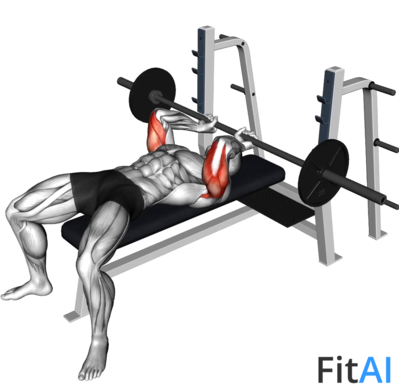 Barbell Lying Triceps Extension