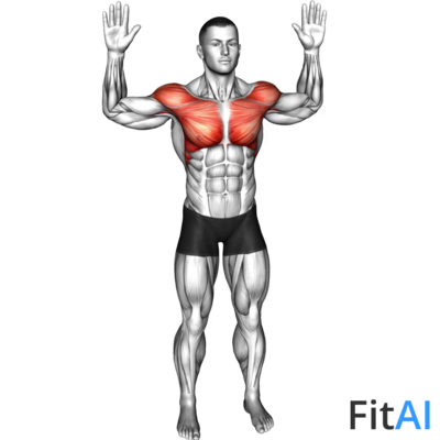 Bodyweight Standing Fly