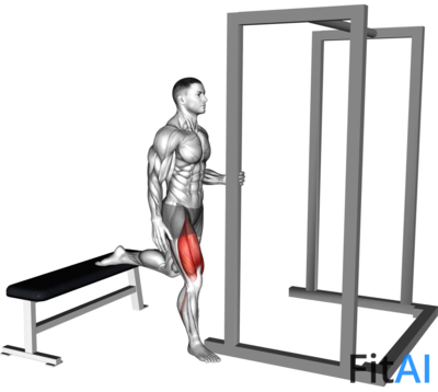 Assisted Bulgarian Split Squat