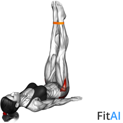 Resistance Band Lying Abduction