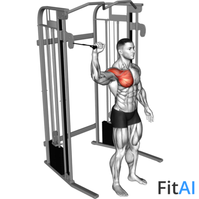Cable Shoulder 90 degrees Internal Rotation