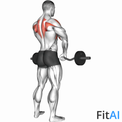 EZ-Barbell Upright Row