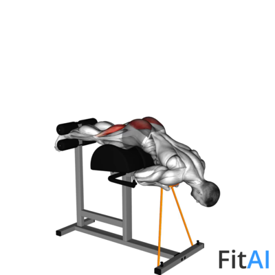 Banded Glute Ham Raise (V2)