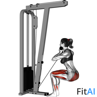 Cable Narrow Chair Stand-Up