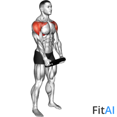 Weighted Front Raise