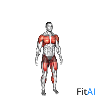 Half to Full Jumping Jack