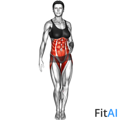 Standing Hip Horizontal and Saggital Rotation