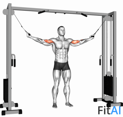 Cable Standing Inner Curl