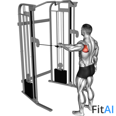 Cable Shoulder 90 degrees External Rotation