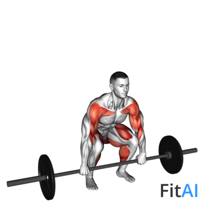 Barbell Clean High Pull