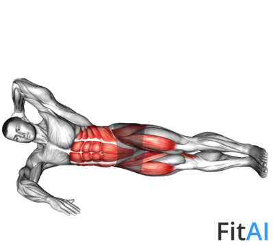 Oblique V-up on Floor