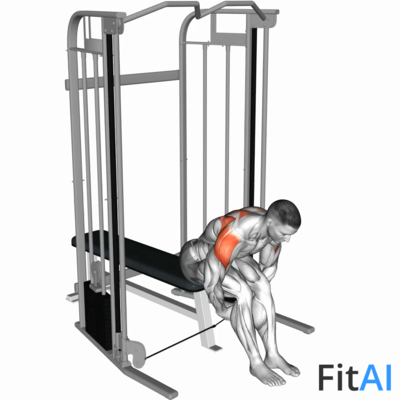 Cable Seated Rear Lateral Raise