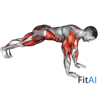 Mountain Climbers Shoulder Tap