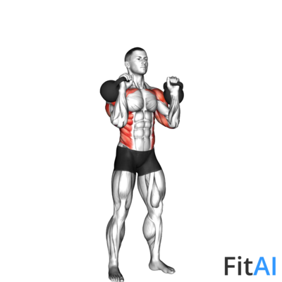 Kettlebell Seesaw Press