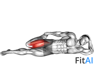 Lying (side) Quadriceps Stretch