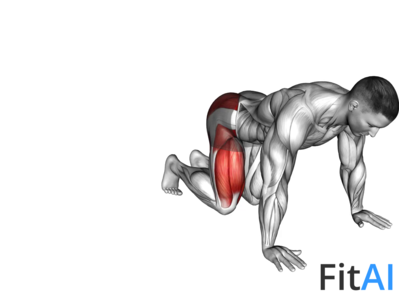 Kneeling Side Leg to Kick