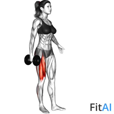 Dumbbell One Leg Squat (V2)