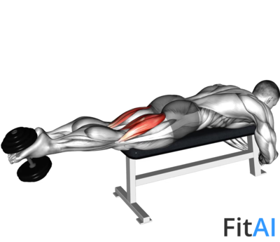 Dumbbell Lying Femoral