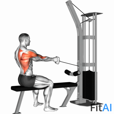 Cable Seated One Arm Alternate Row