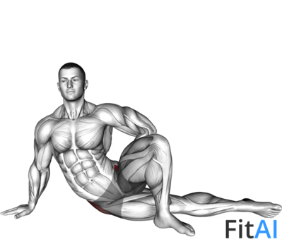 Lying Abductor Stretch