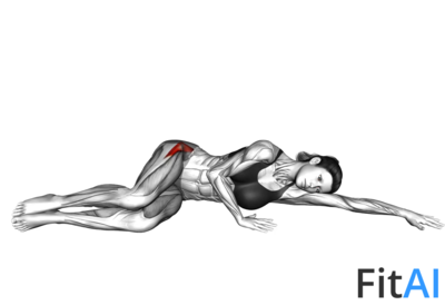 Side Lying 90 Degrees Hip Clam