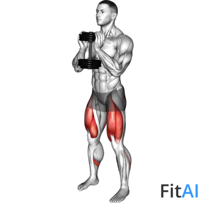 Dumbbell Goblet Squat