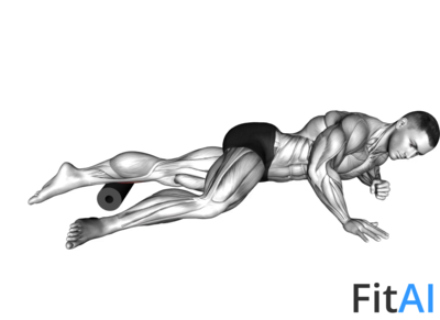 Roll Peroneal (One Leg) Side Lying on Floor