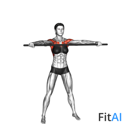 Stick Pass Around Stretch