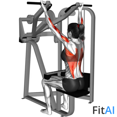 Reverse-Grip Machine Lat Pulldown