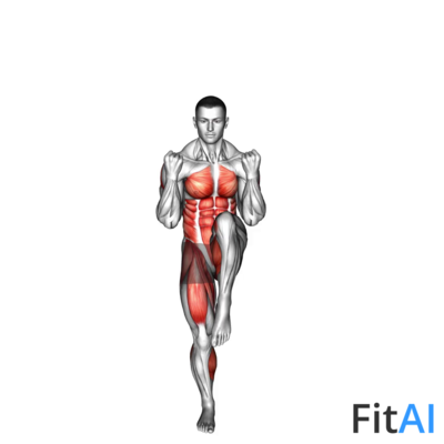 Celebratory Knee Drives