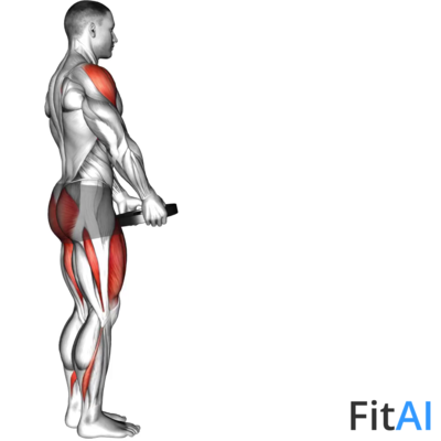 Weighted Lunge with Swing