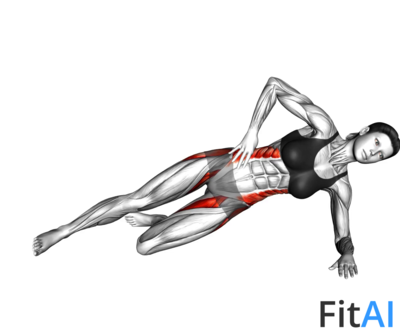 Side Plank Scissors