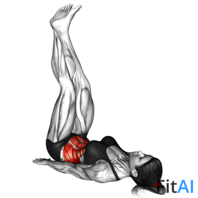 Sideways Lifts Vertical Turn (straight legs)