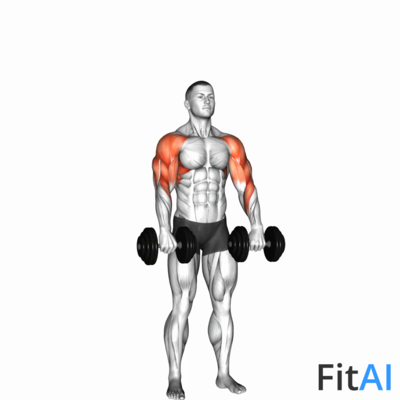 Dumbbell Cuban Press (V2)