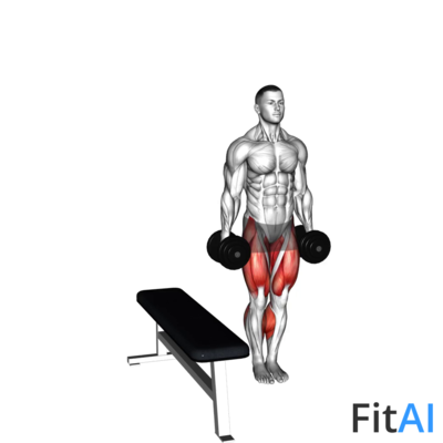 Dumbbell Lateral Step-up