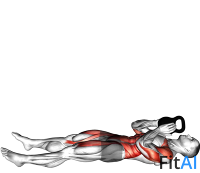 Kettlebell Sit-up Press