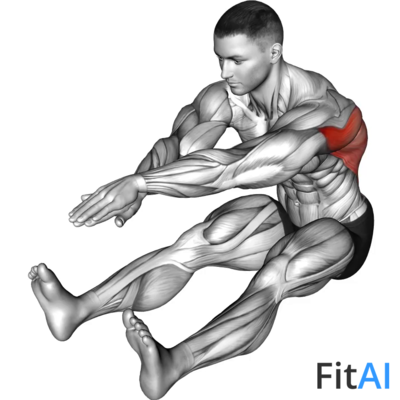 Sitting Bent-Over Back Stretch