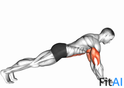 Push-up on Forearms