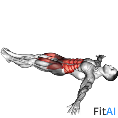 Lying Leg Hip Raise on Floor