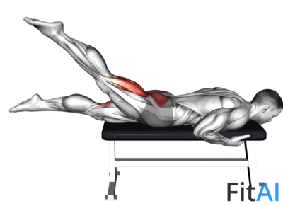Lying Alternate Hip Extension