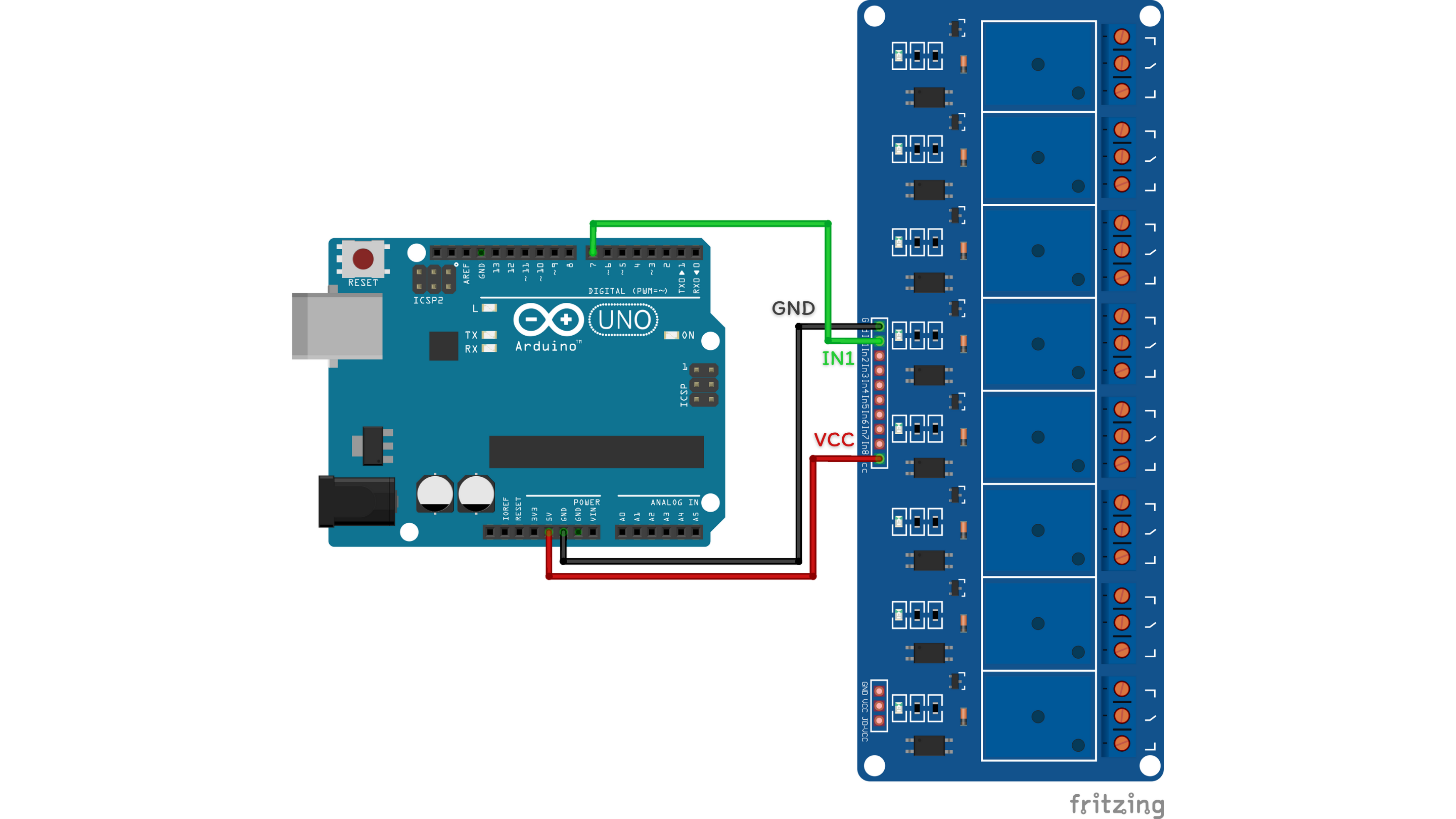 โมดูลรีเลย์ Relay Module 5V 1/2/4/6/8 channel SNP-00035