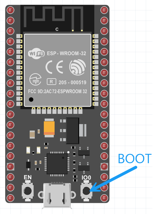 ESP32 30พิน บอร์ดควบคุม Wifi+Bluetooth Node32s NodeMCU ESP-WROOM-32 DevKit Micro USB SNP-00092