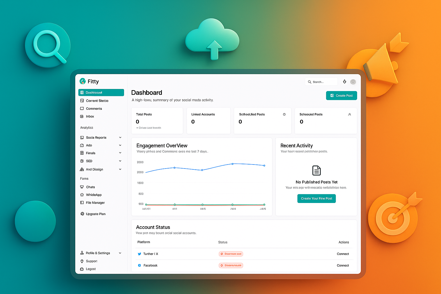 Platform dashboard screenshot